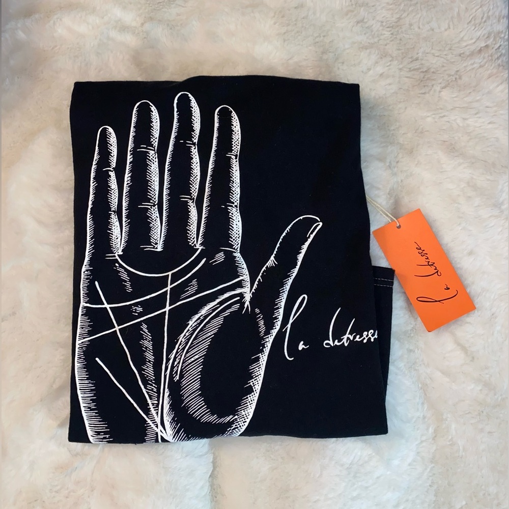 New La Detresse Palm Future  Long Sleeve Pullover Size XS